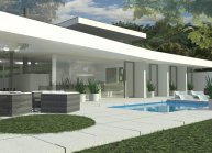 Projekt rodinného domu u Chomutova od architekta Radomíra Grafka