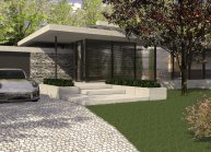 Projekt rodinného víkendového domu
