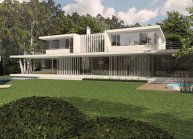 Projekt rodinného domu na lesní mýtině, Praha