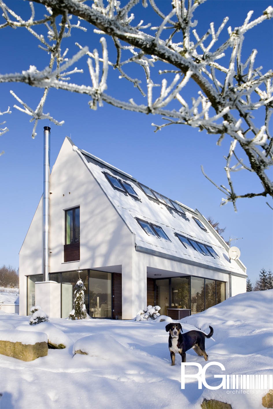 Rodinný dům pro „hvězdáře“ od architekta Radomíra Grafka