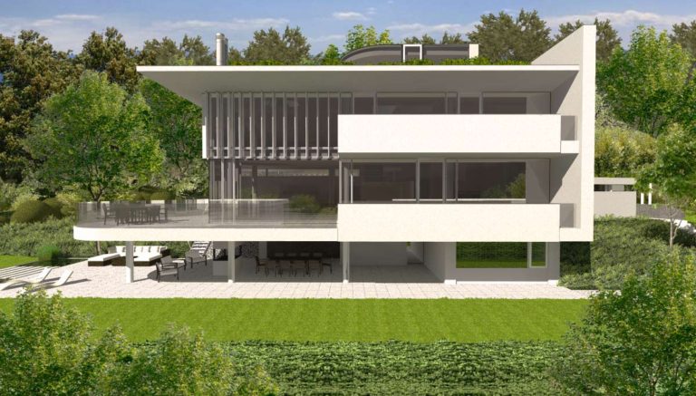 Studie rodinného domu v Liberci-Ruprechticích od architekta Radomíra Grafka z architektonického studia RG architects studio.