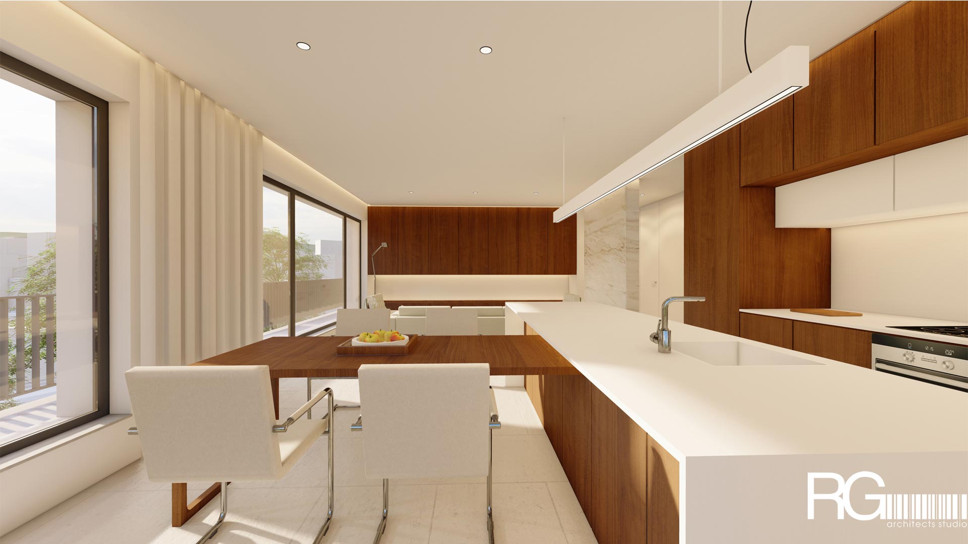 Návrh interiéru bytu v Novém Perštýně u Liberce, RG architects studio (2)