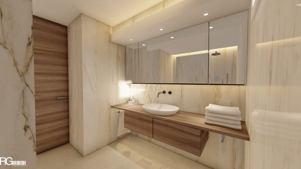 Návrh interiéru hotelového apartmánu v Hotelu Ponderosa, Tenerife, Kanárské ostrovy – architekt Radomír Grafek (10)