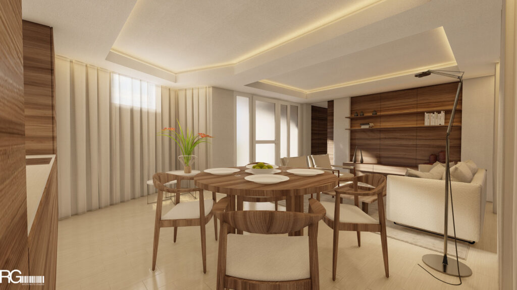 Návrh interiéru hotelového apartmánu v Hotelu Ponderosa, Tenerife, Kanárské ostrovy – architekt Radomír Grafek (2)