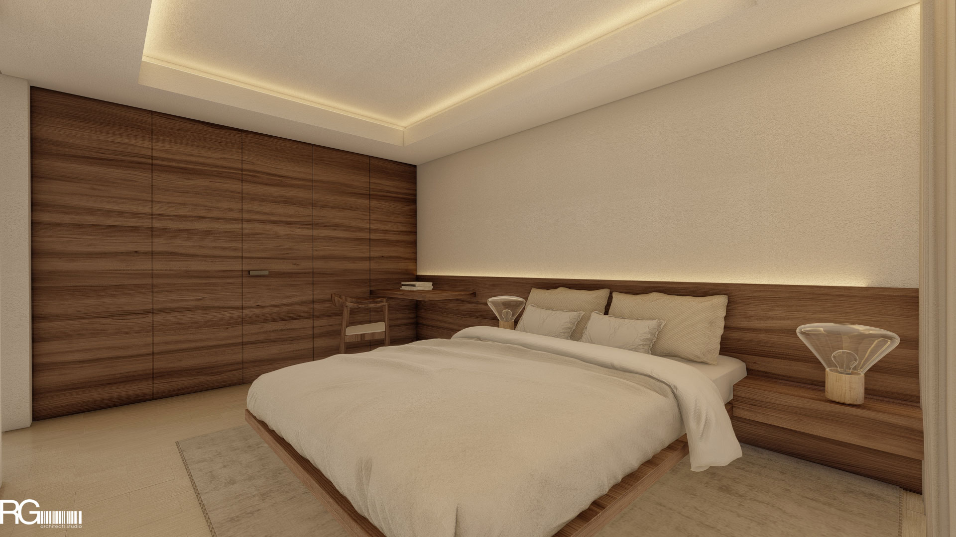 Návrh interiéru hotelového apartmánu v Hotelu Ponderosa, Tenerife, Kanárské ostrovy, od RG architects studio (9)