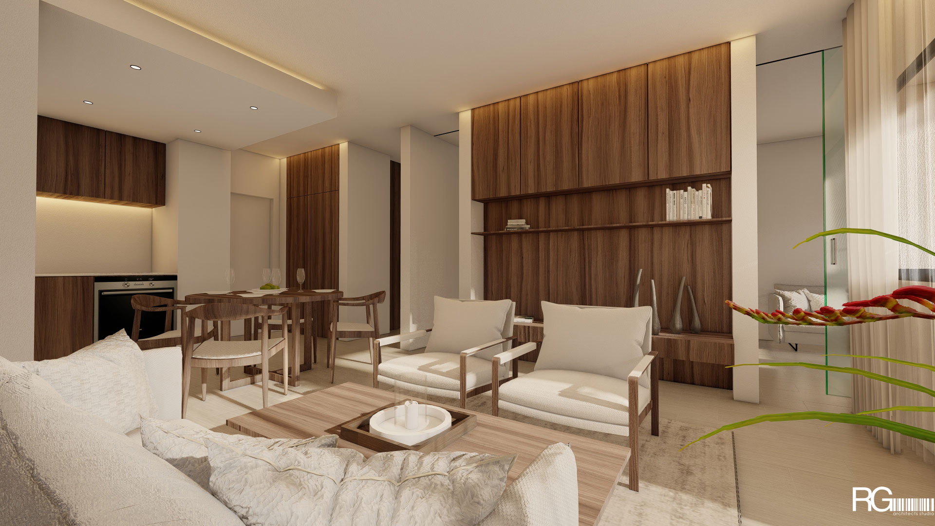 Návrh interiéru hotelového apartmánu v Playa Paradiso, Tenerife, Kanárské ostrovy, od RG architects studio (8)