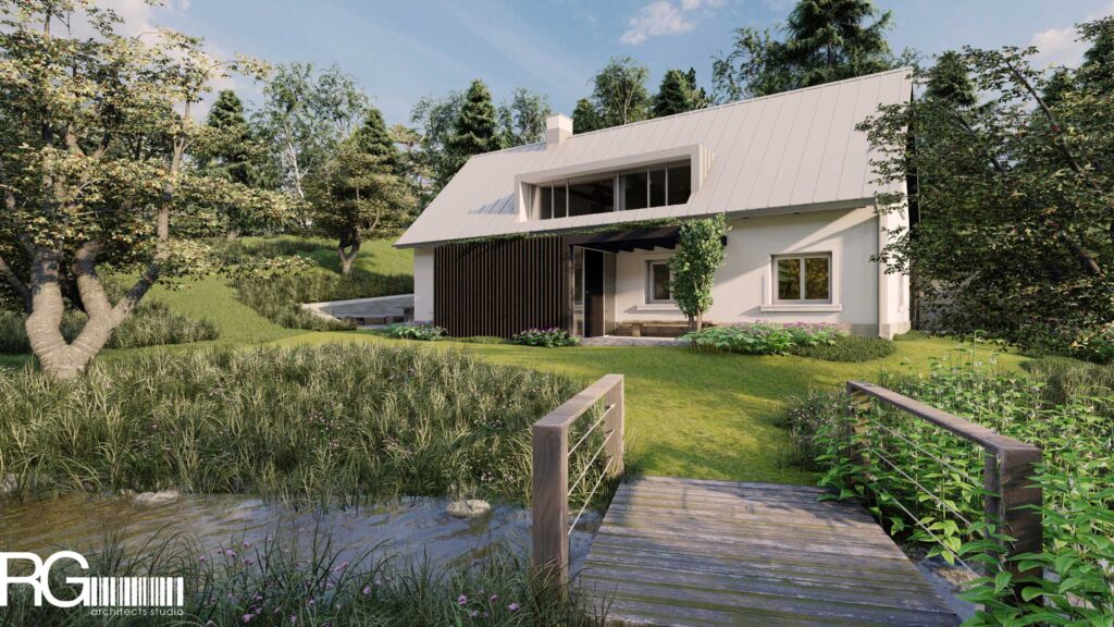 Stavební úpravy rodinného domu v Kytlicích od ateliéru RG architects studio – architekt Radomír Grafek