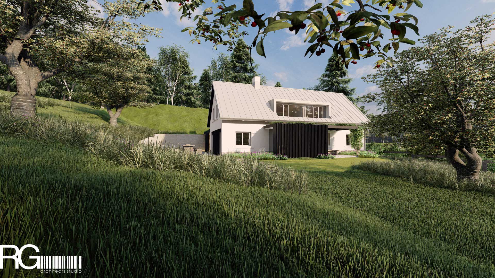 Stavební úpravy rodinného domu v Kytlicích, RG architects studio (15)