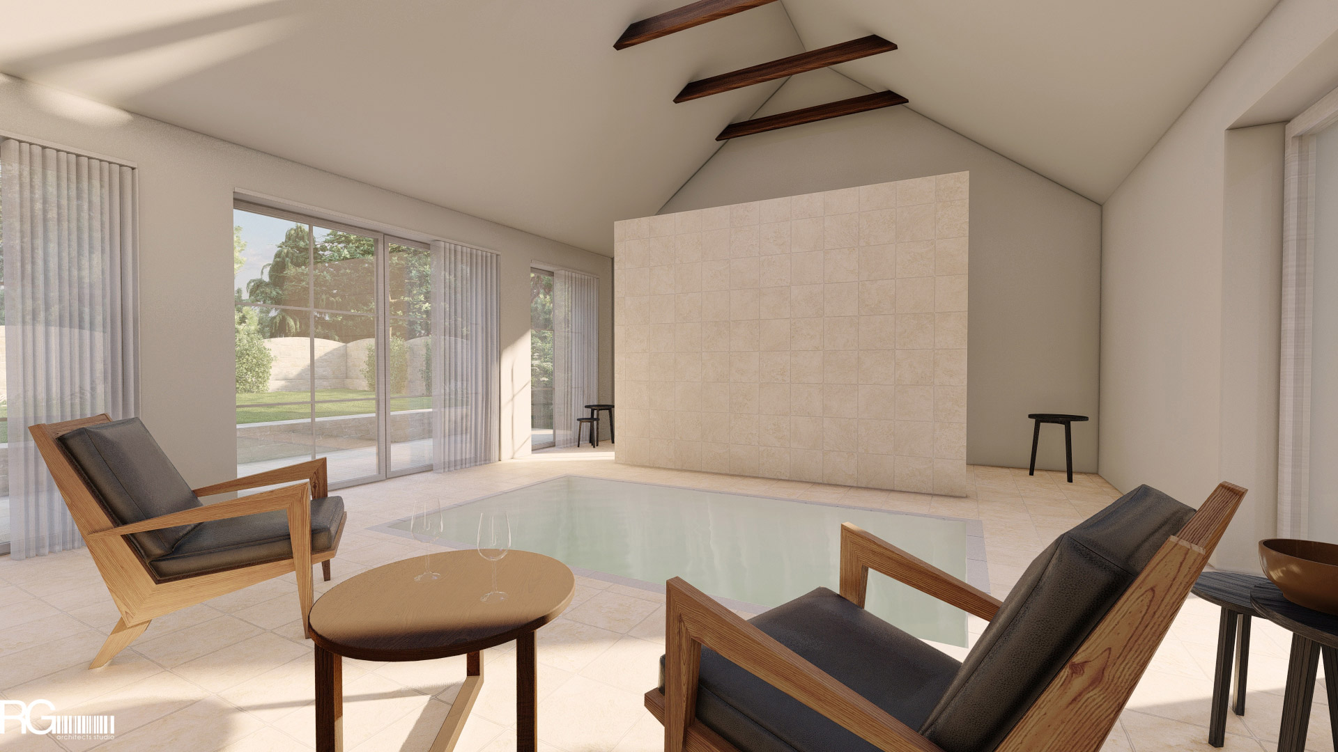 Návrh interiéru rodinného domu v České Lípě, od RG architects studio (8)