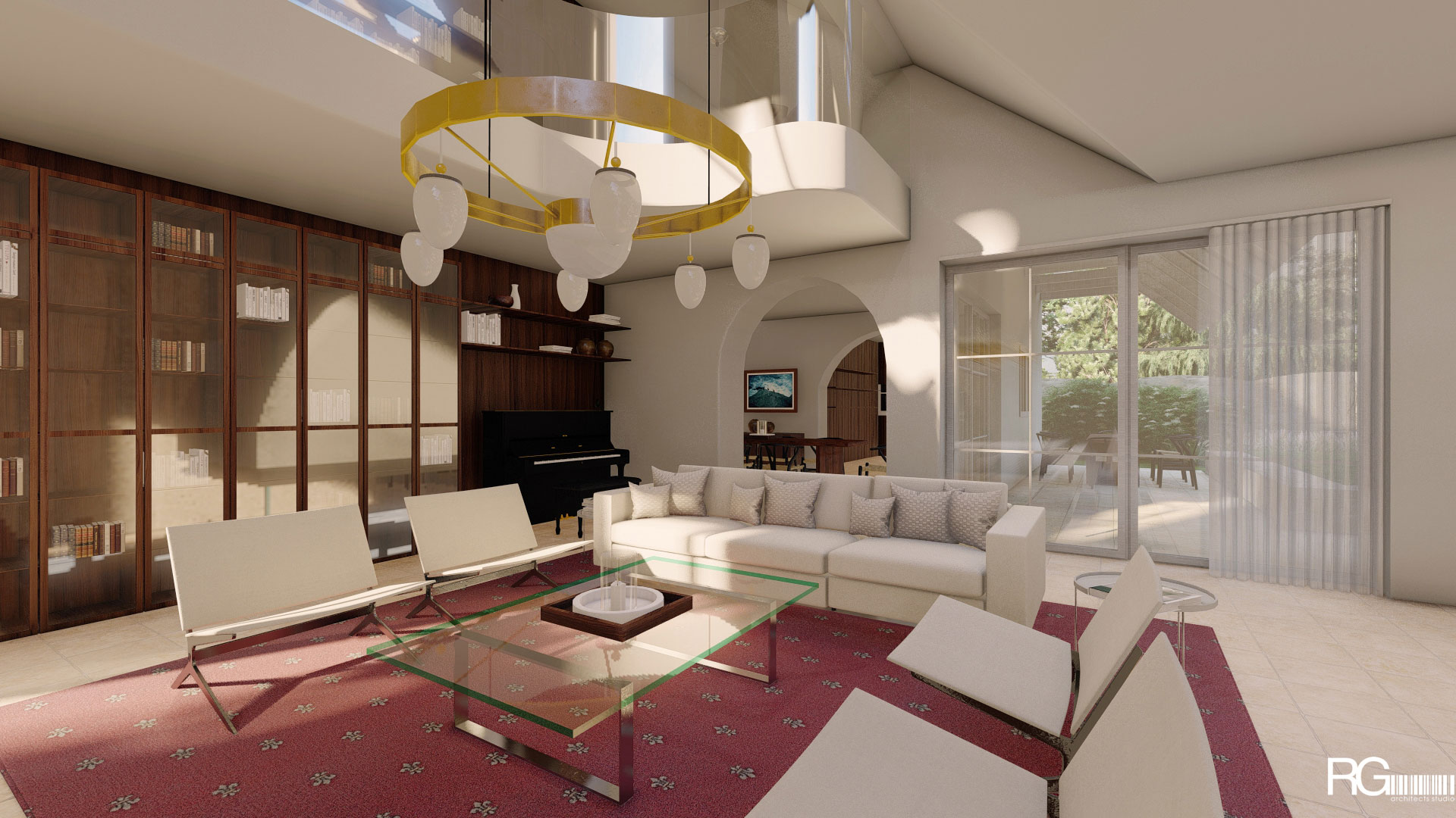 Návrh interiéru rodinného domu v České Lípě, od RG architects studio (9)
