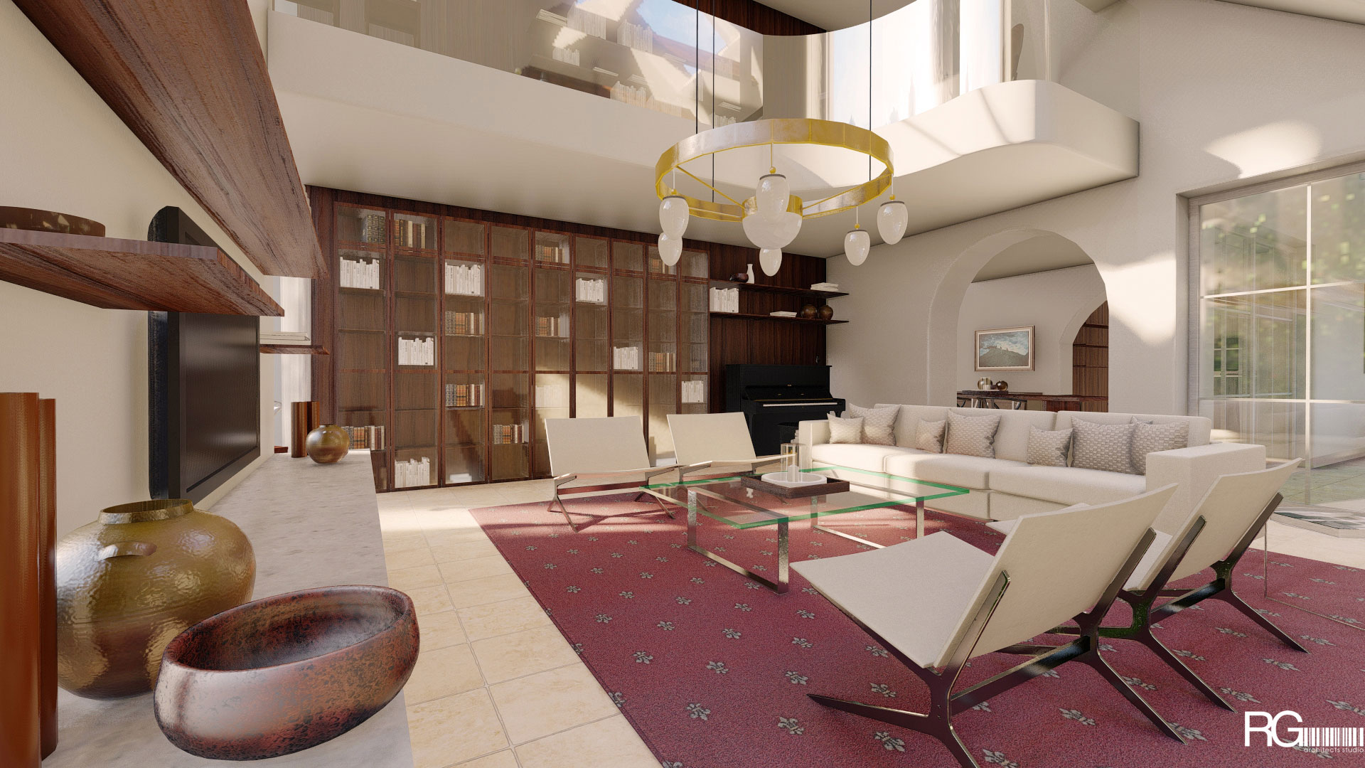 Návrh interiéru rodinného domu v České Lípě, od RG architects studio (11)