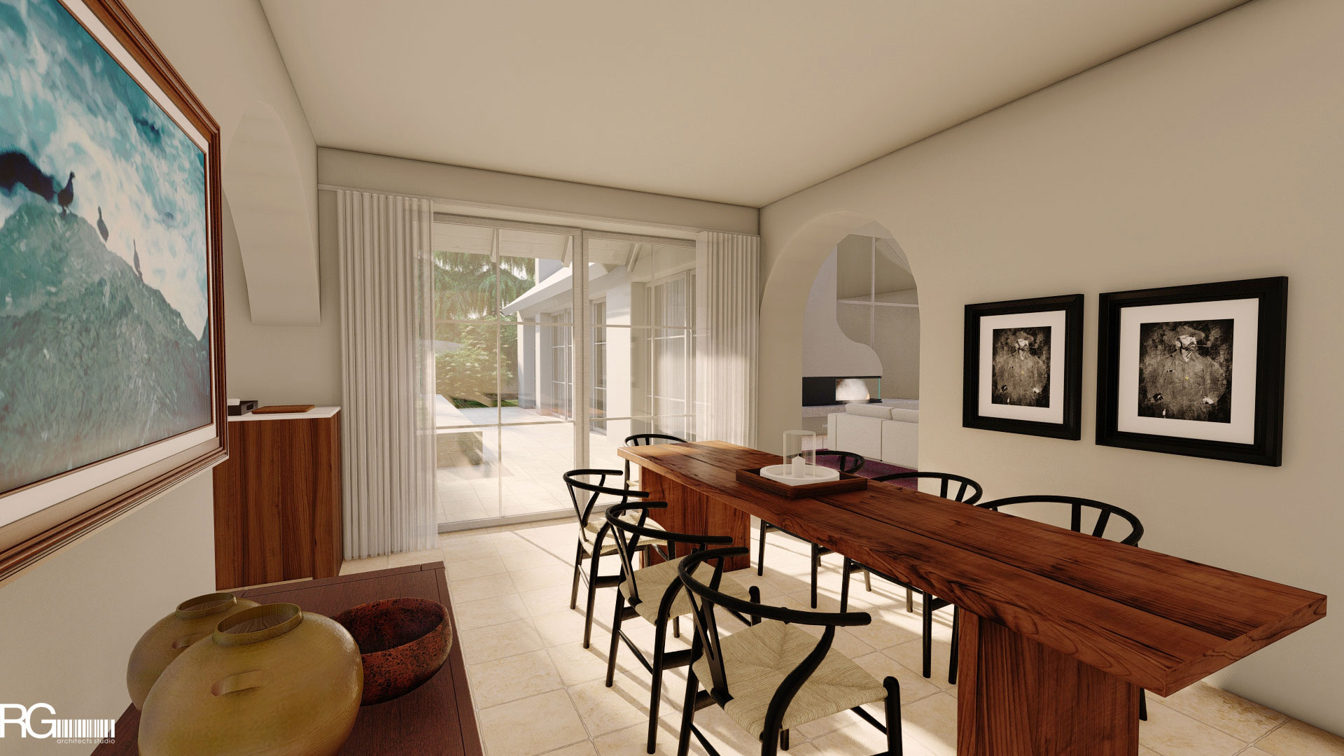 Návrh interiéru rodinného domu v České Lípě, od RG architects studio (12)