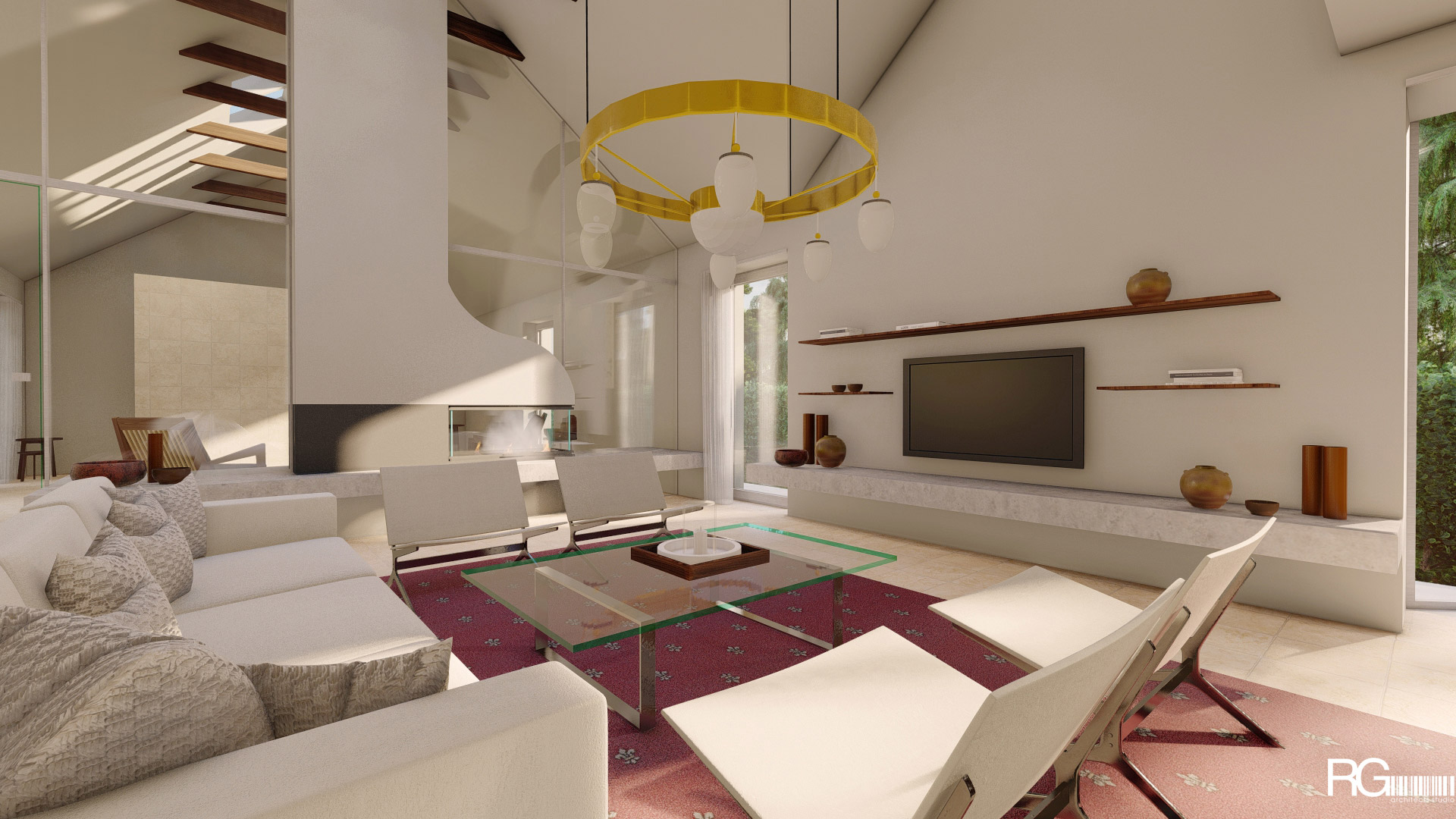 Návrh interiéru rodinného domu v České Lípě, od RG architects studio (19)