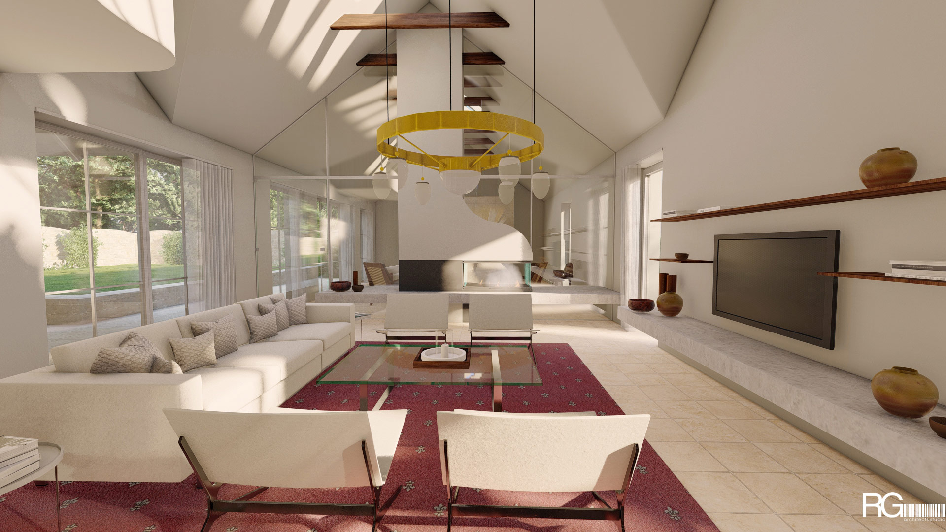 Návrh interiéru rodinného domu v České Lípě, od RG architects studio (21)