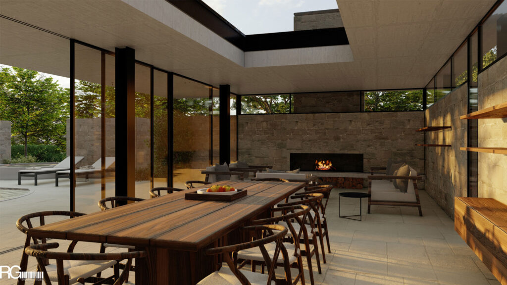 Přístavba zahradního pavilonu s bazénem a wellness, Rumburk – architekt Radomír Grafek (6)