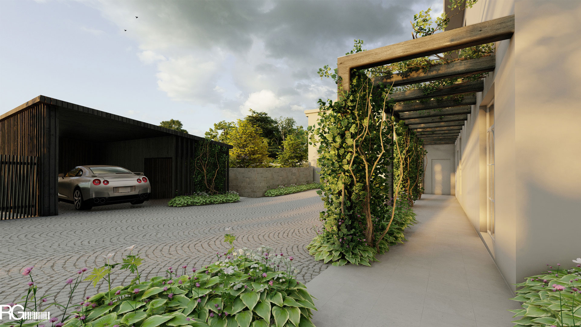 Přístavba zahradního pavilonu s bazénem a wellness v Rumburku, od RG architects studio (8)