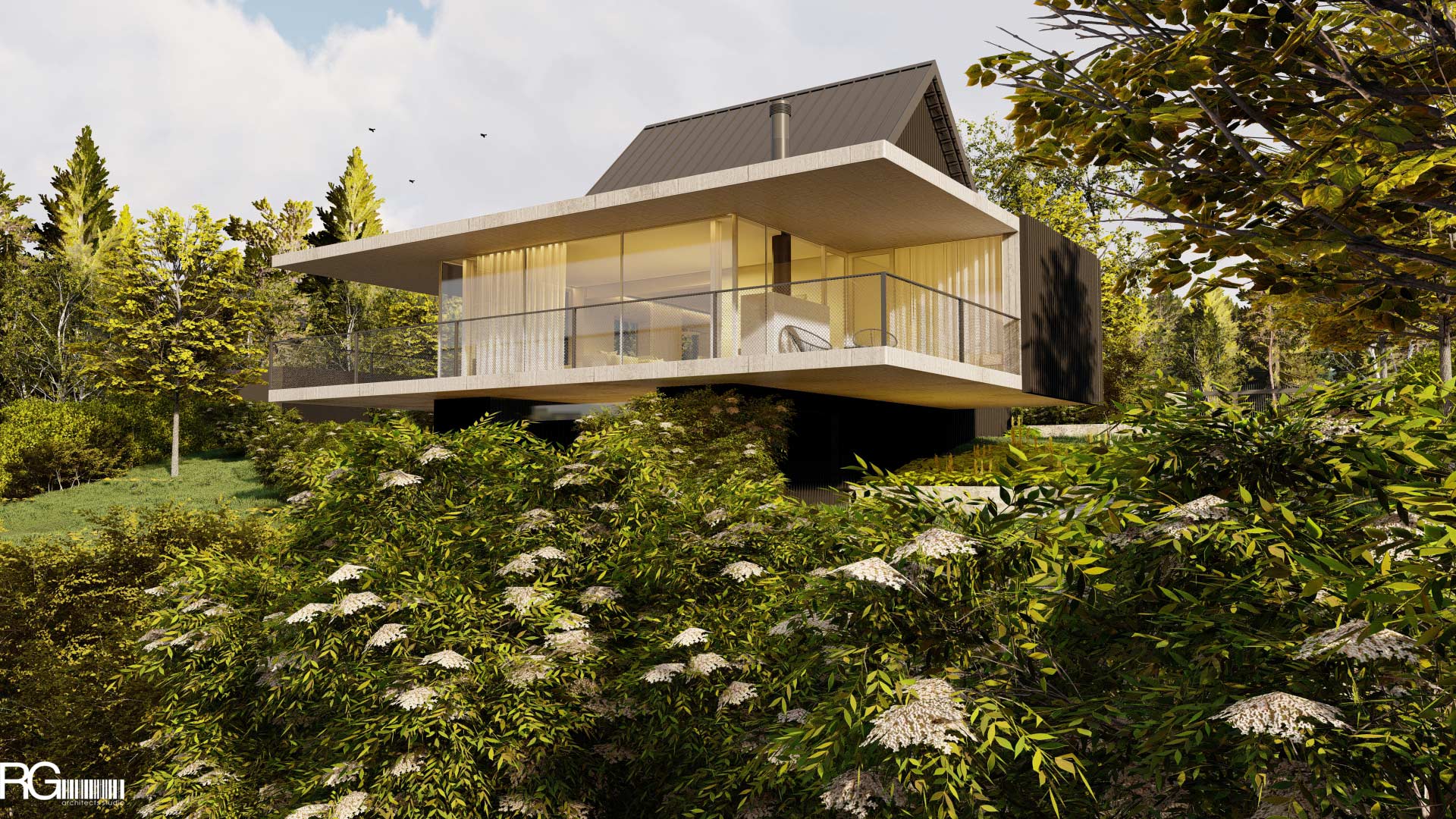 Rekonstrukce a přístavba k rodinnému domu v Ústí nad Labem, od RG architects studio (11)