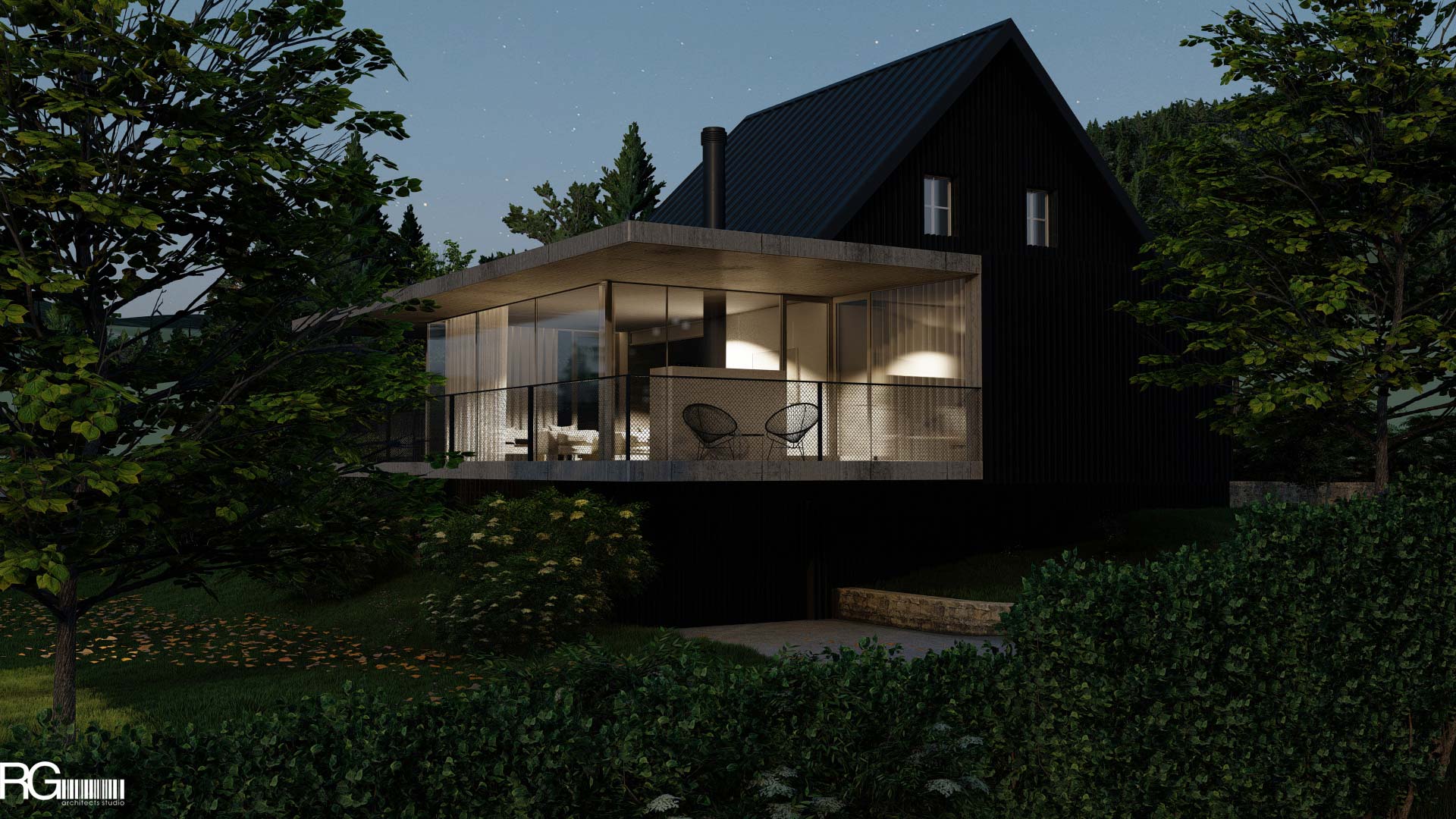 Rekonstrukce a přístavba k rodinnému domu v Ústí nad Labem, od RG architects studio (15)