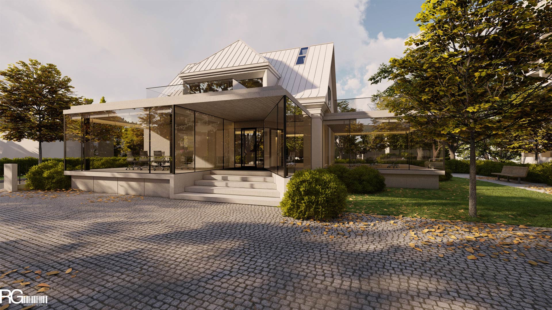 Rekonstrukce objektu na sídlo stavební firmy STAMO Děčín, od RG architects studio (8)