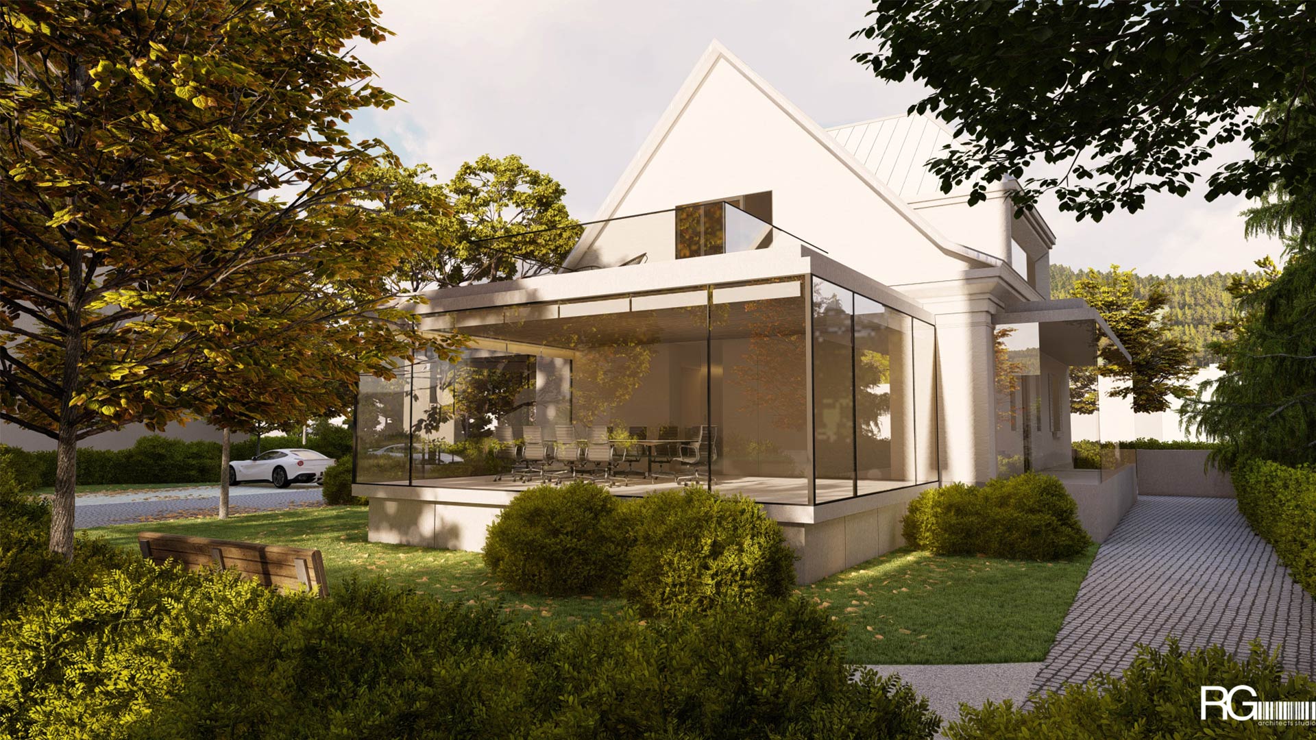 Rekonstrukce objektu na sídlo stavební firmy STAMO Děčín, od RG architects studio (10)