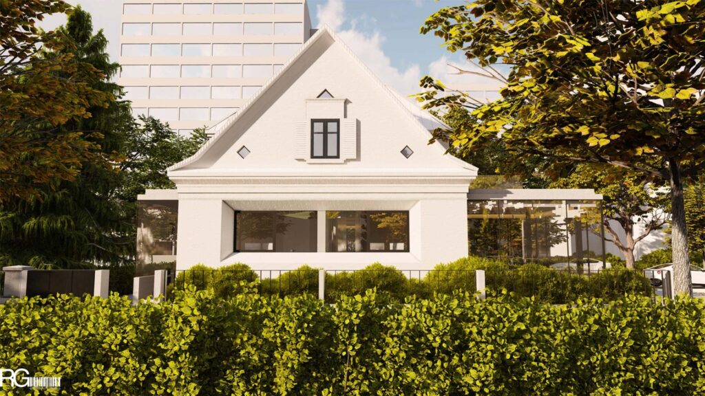 Rekonstrukce objektu na sídlo stavební firmy STAMO Děčín – architekt Radomír Grafek