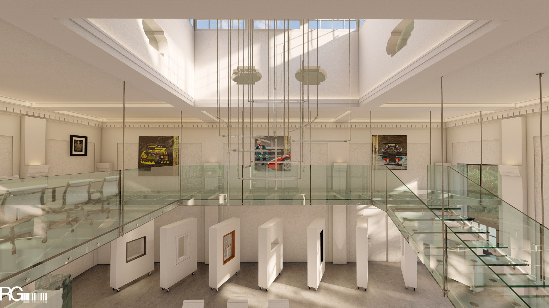 Návrh interiéru showroomu firmy SAMAT v Jiřetíně pod Jedlovou od RG architects studio (8)