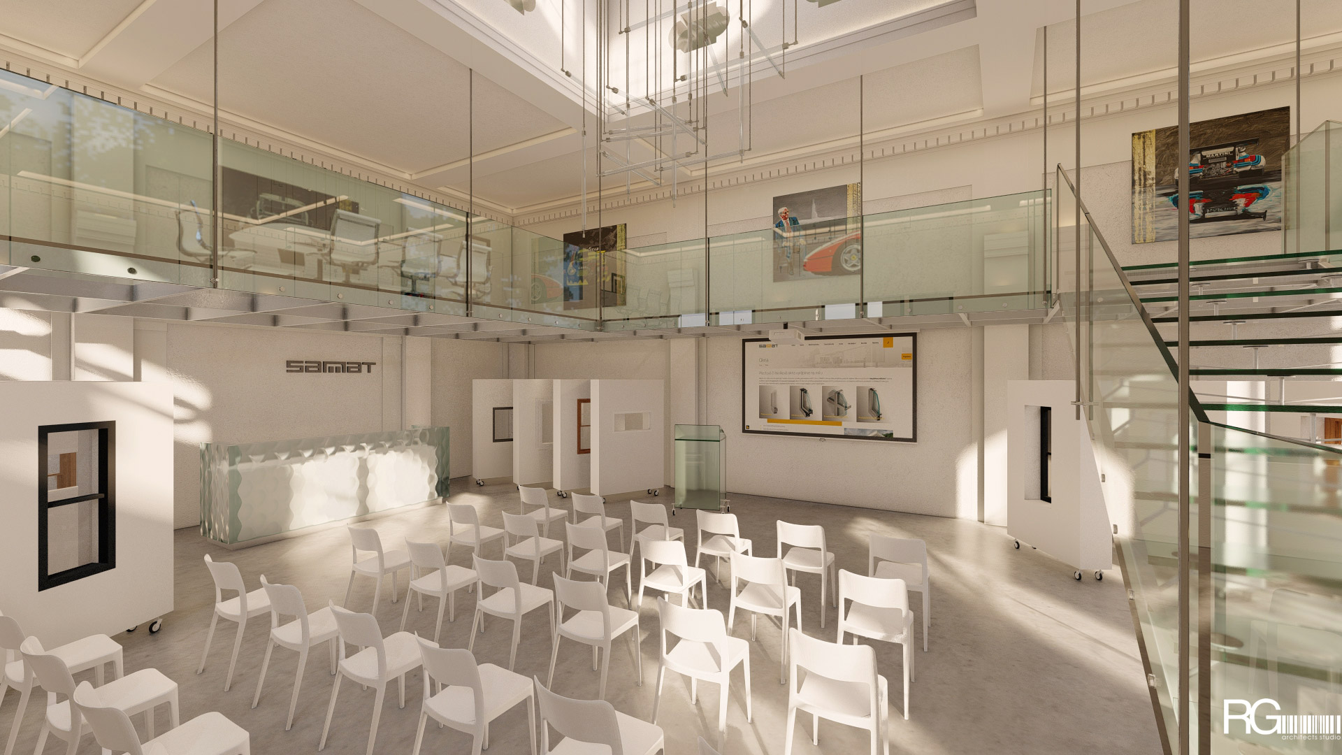 Návrh interiéru showroomu firmy SAMAT v Jiřetíně pod Jedlovou od RG architects studio (12)