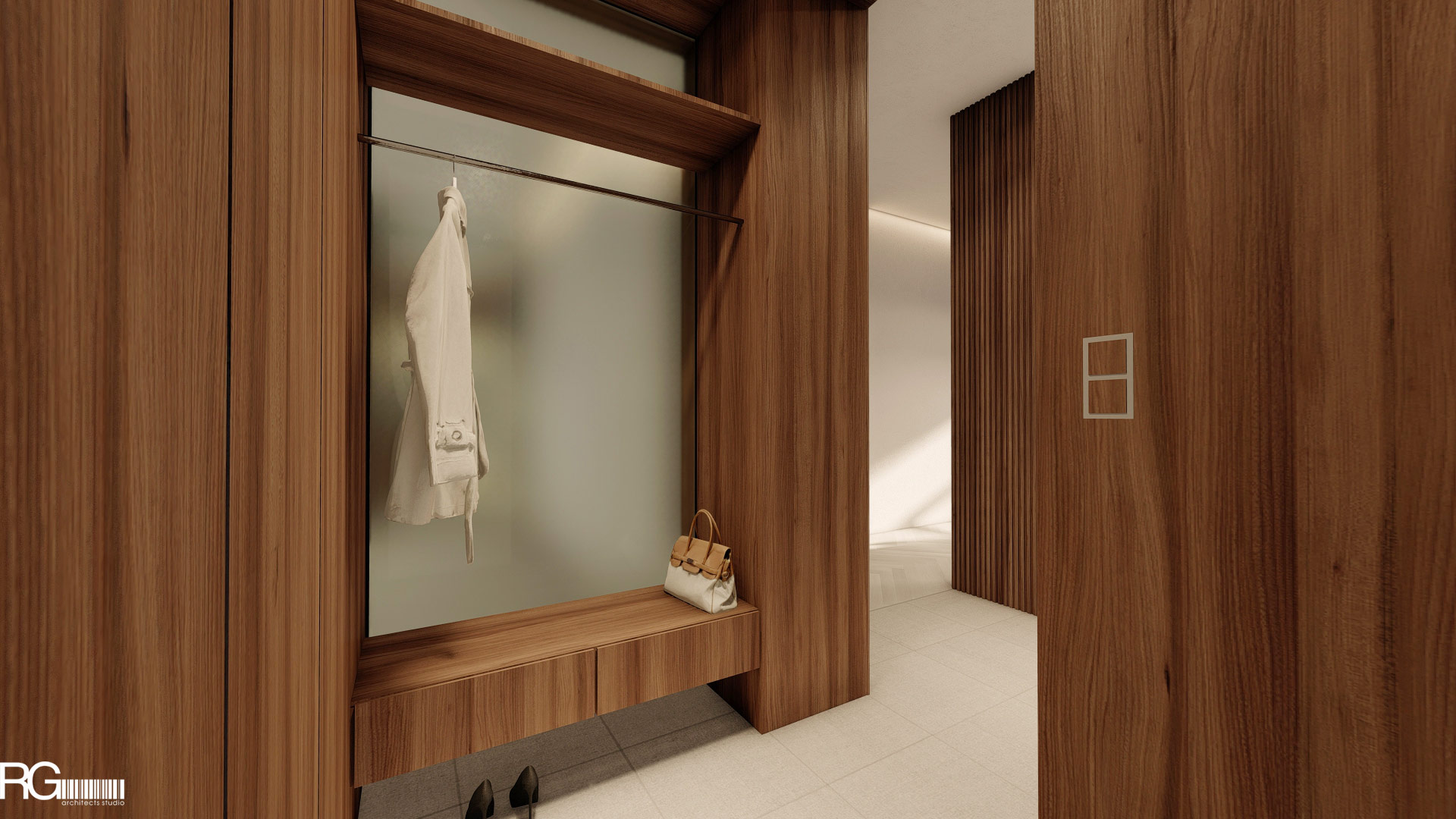 Návrh interiéru bytu v Děčíně od RG architects studio