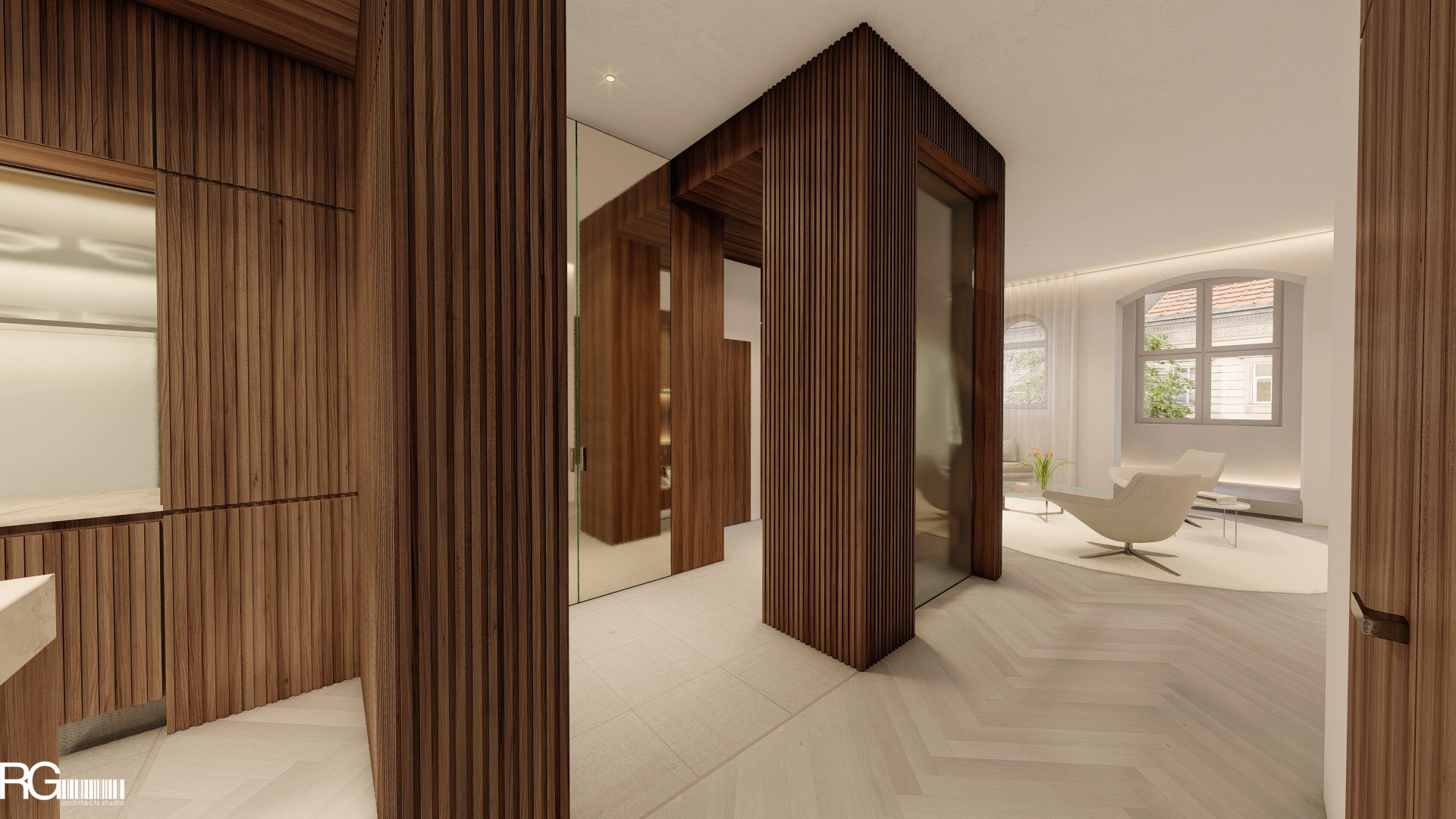 Návrh interiéru bytu v Děčíně od RG architects studio (3)