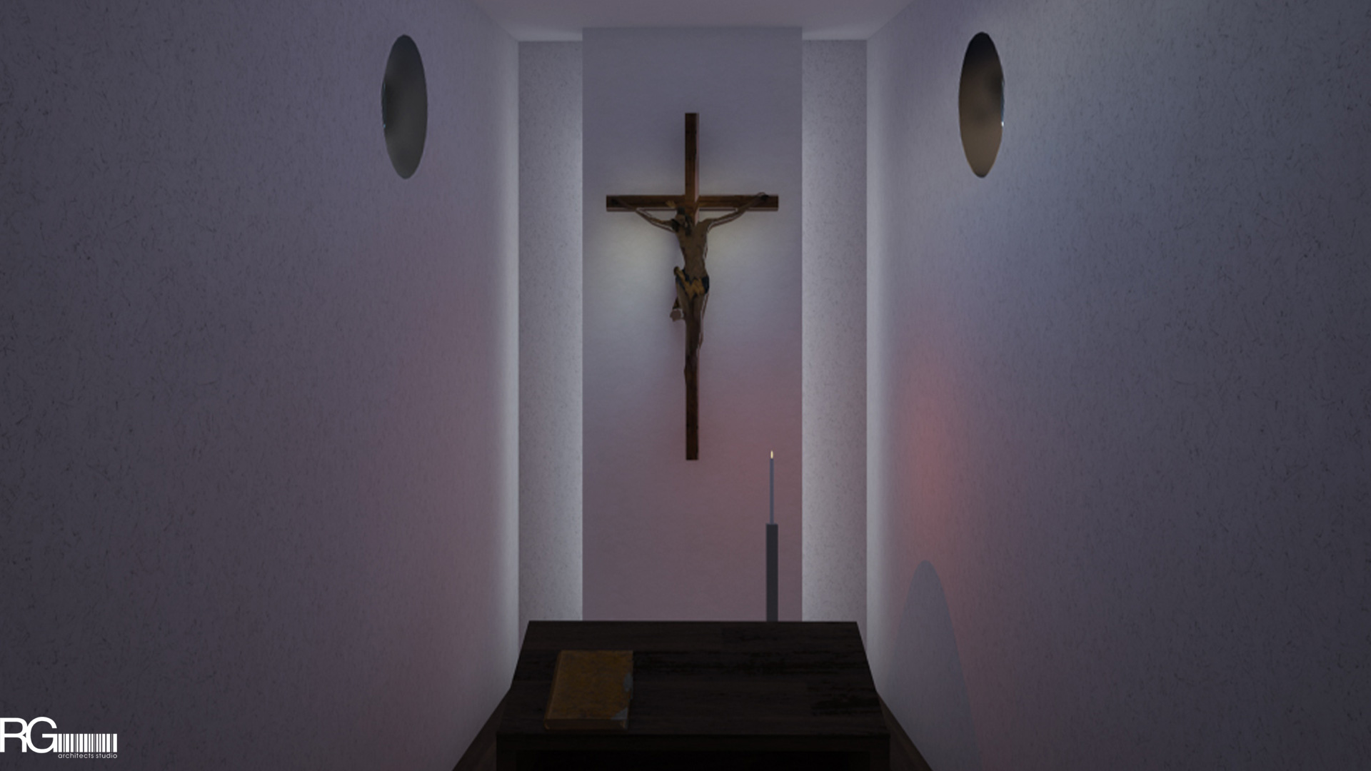 Kaplička na Antarktidě od RG architects studio (7)