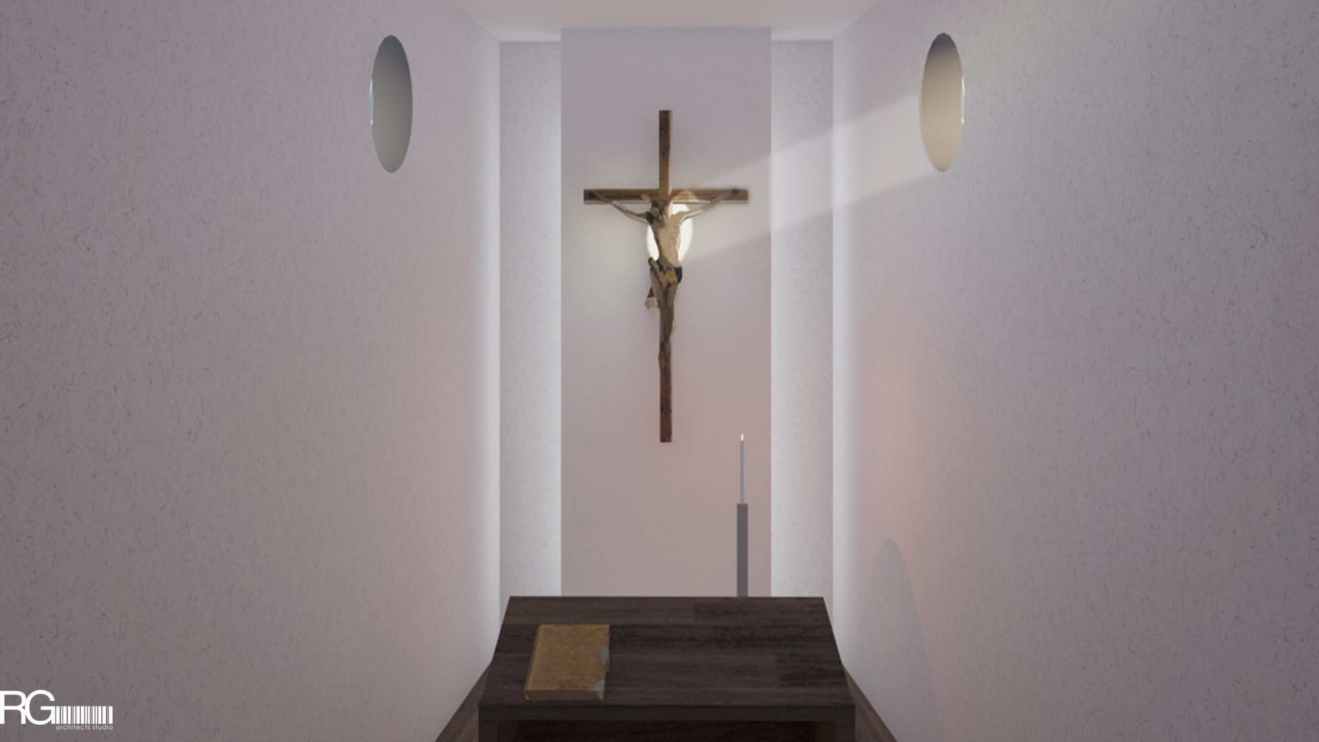 Kaplička na Antarktidě od RG architects studio (3)