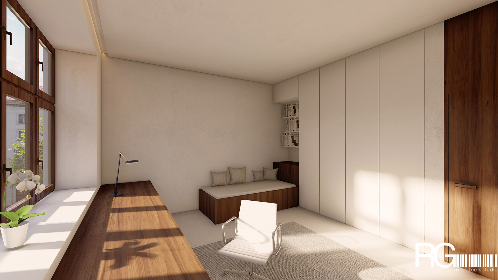 Stavební úpravy a návrh interiéru bytu v RD ve Varnsdorfu od RG architects studio (2)