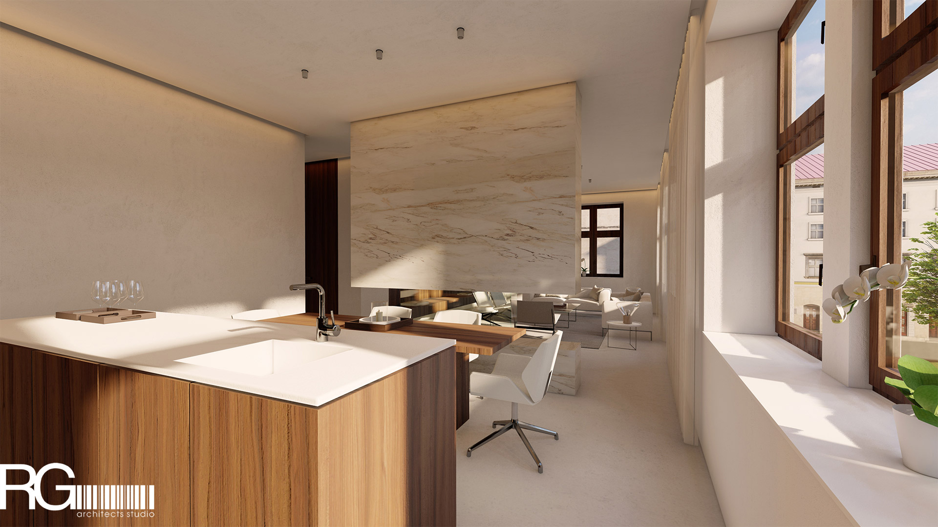 Stavební úpravy a návrh interiéru bytu v RD ve Varnsdorfu od RG architects studio (8)
