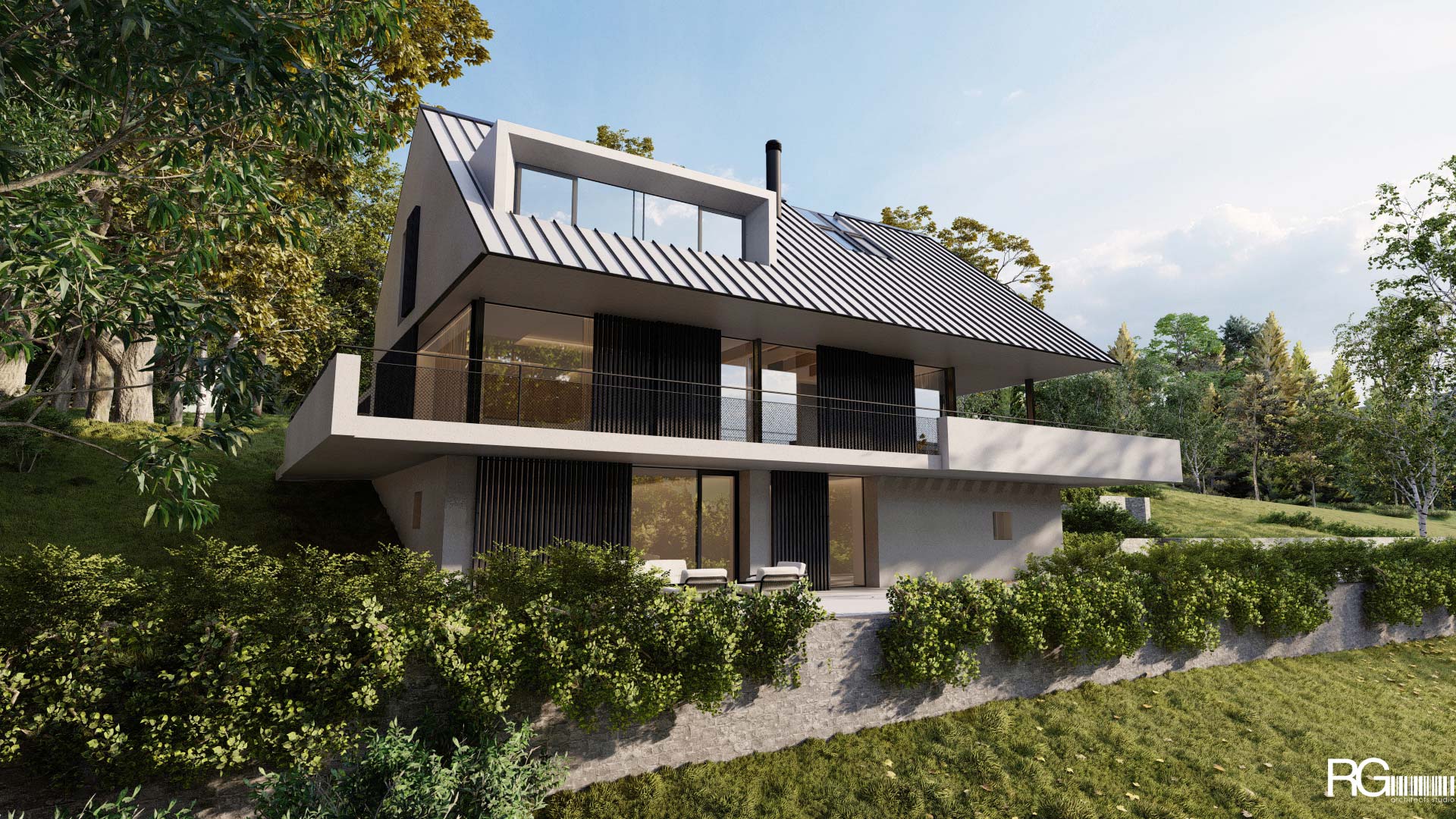 Návrh rodinného domu B v Lázních Libverda od RG architects studio (1)