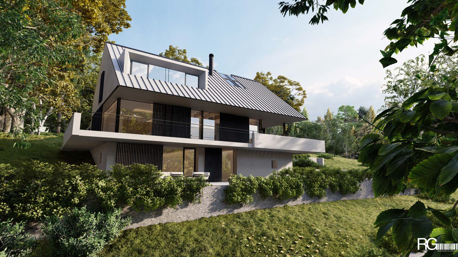 Návrh rodinného domu B v Lázních Libverda od RG architects studio (2)