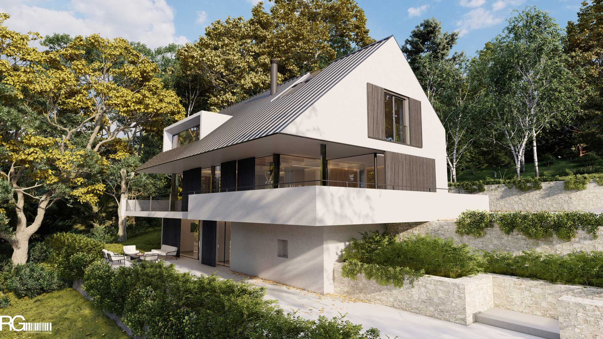 Návrh rodinného domu B v Lázních Libverda od RG architects studio (4)