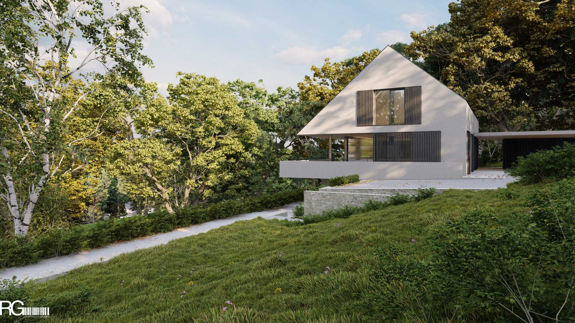 Návrh rodinného domu B v Lázních Libverda od RG architects studio (7)