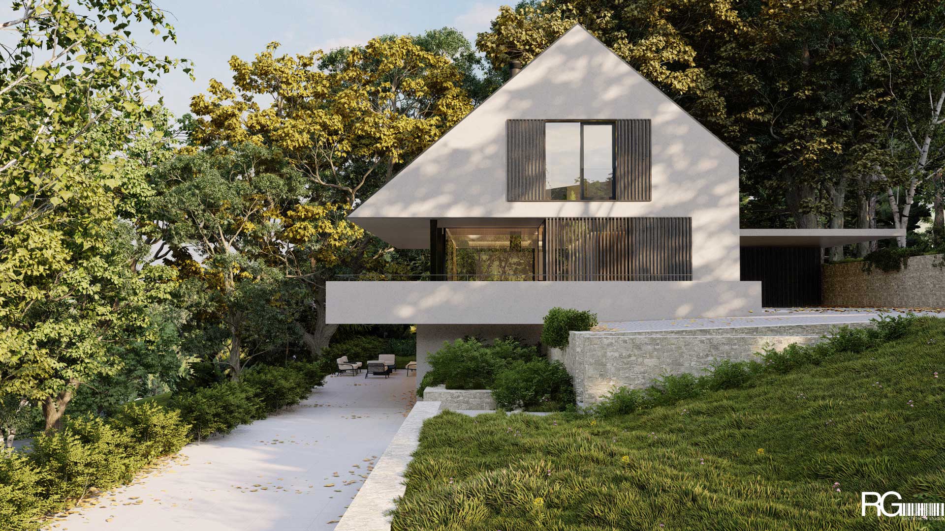 Návrh rodinného domu B v Lázních Libverda od RG architects studio (8)