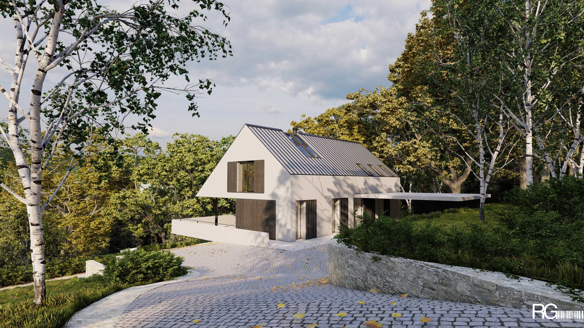 Návrh rodinného domu B v Lázních Libverda od RG architects studio (9)