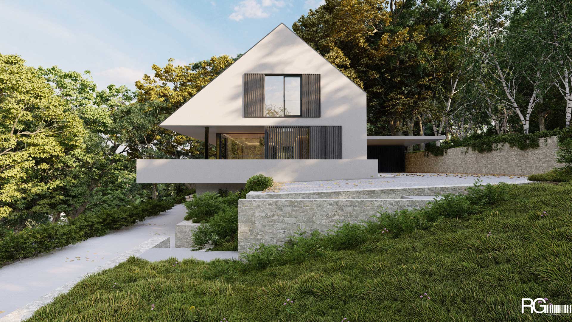 Návrh rodinného domu B v Lázních Libverda od RG architects studio (10)