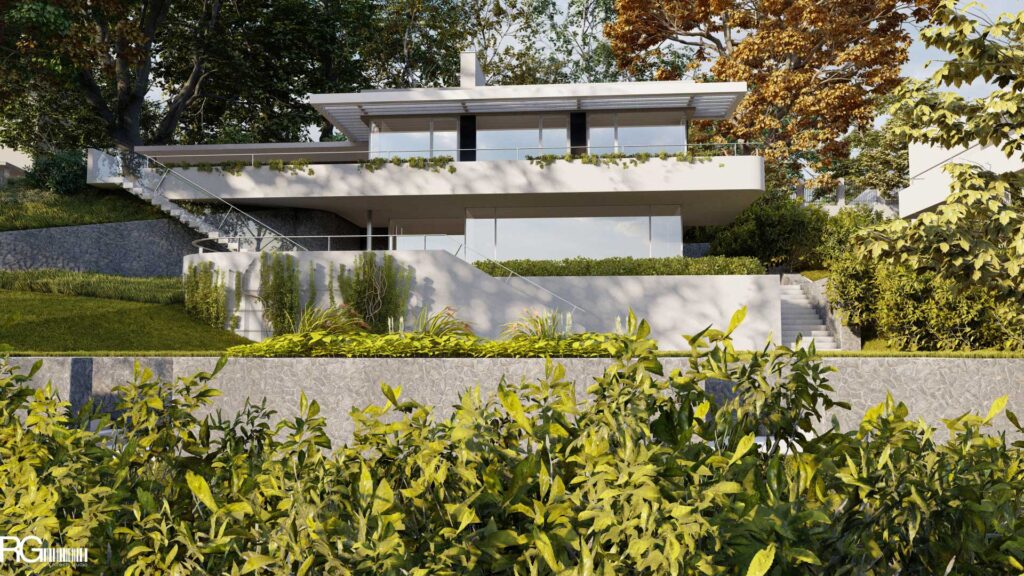 Návrh rodinného domu B ve Vratislavicích nad Nisou – architekt Radomír Grafek