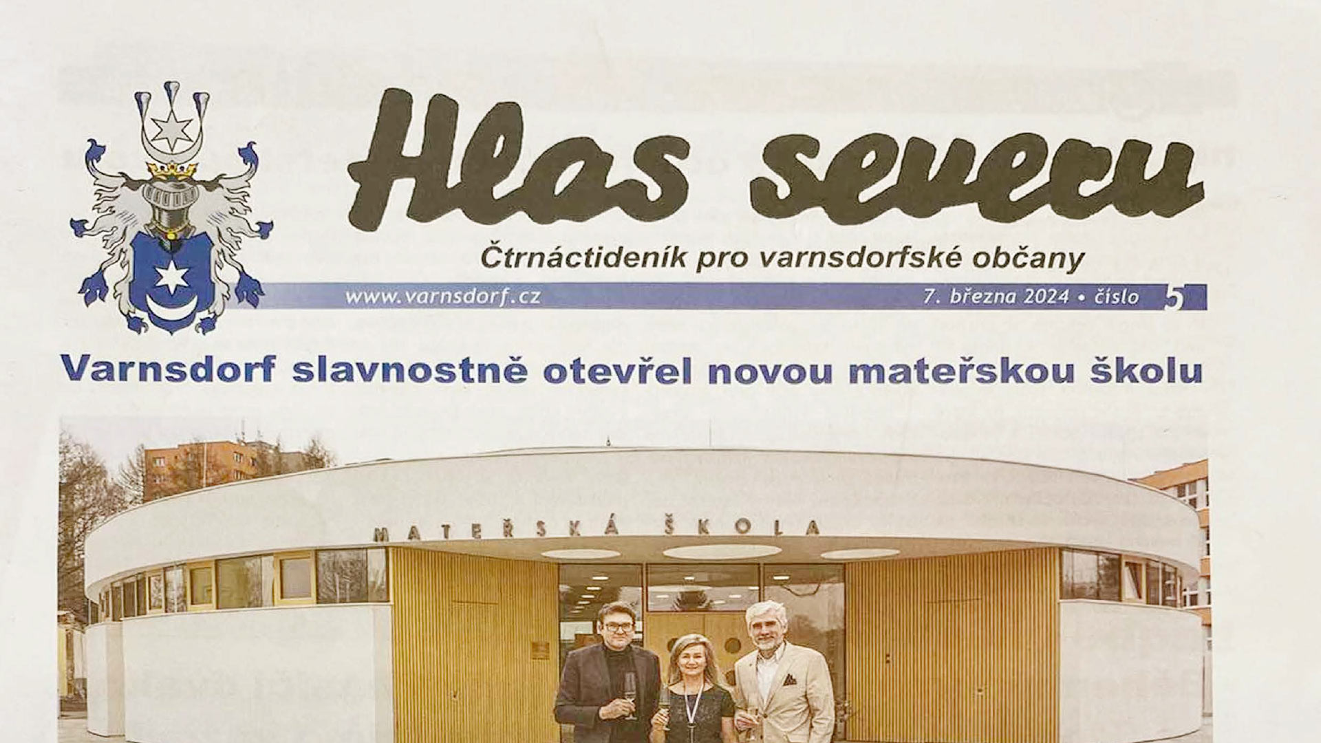 Média – napsali o nás, HLAS SEVERU 03/2024