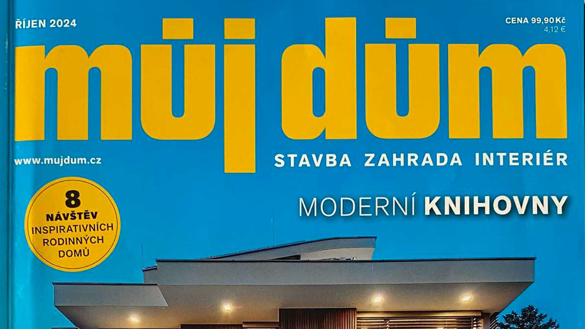 Média – napsali o nás, časopis Můj dům 10/2024