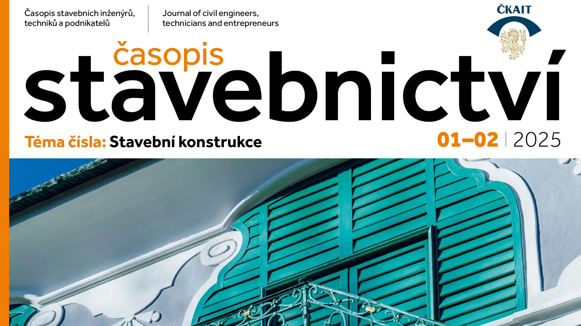 Média – napsali o nás, časopis Stavebnictví 01/02 2025