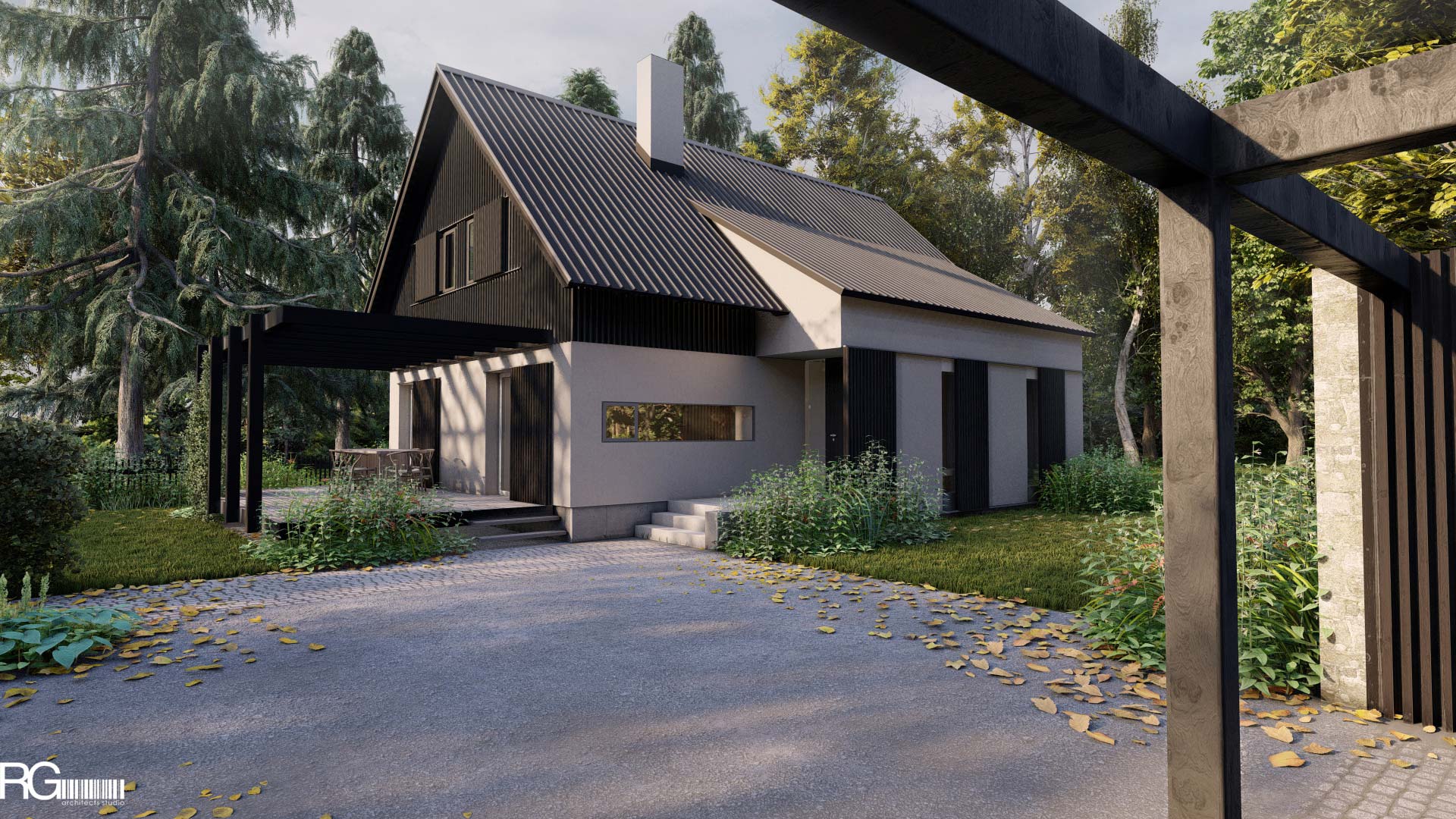 Stavební úpravy rodinného domu v Novém Hraběcí u Šluknova od RG architects studio (10)