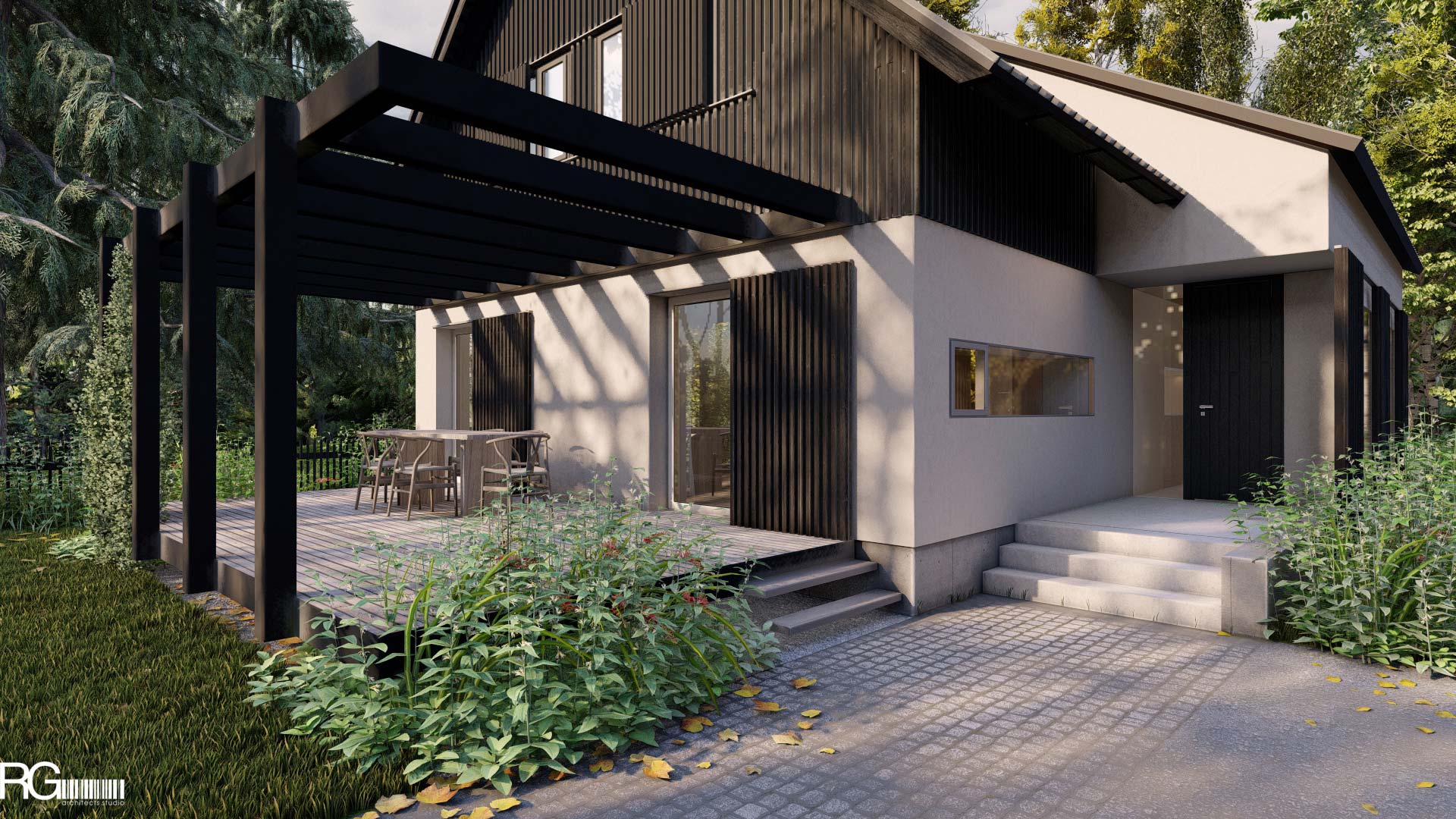 Stavební úpravy rodinného domu v Novém Hraběcí u Šluknova od RG architects studio (11)