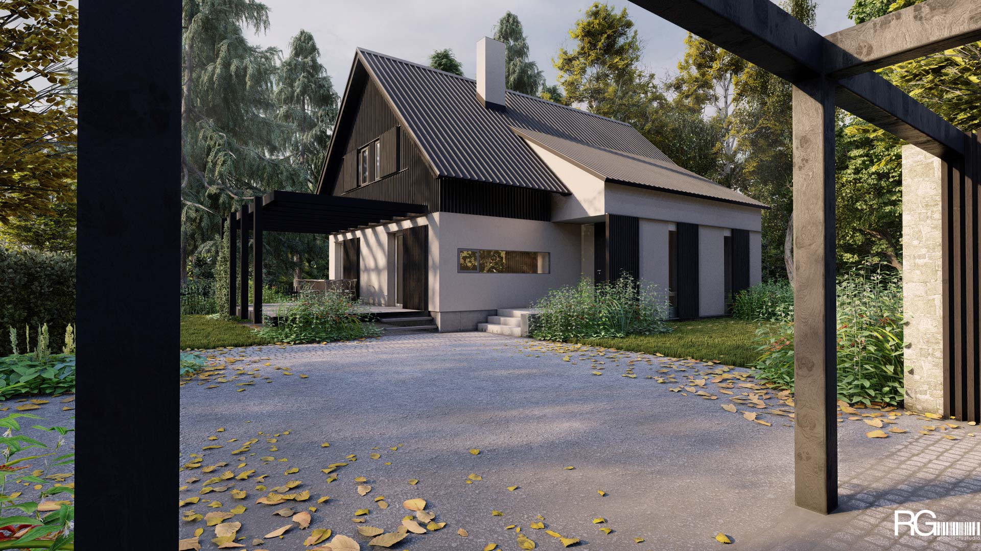 Stavební úpravy rodinného domu v Novém Hraběcí u Šluknova od RG architects studio (14)