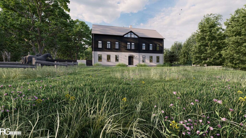 Stavební úpravy rodinného domu, Staré Hraběcí – architekt Radomír Grafek