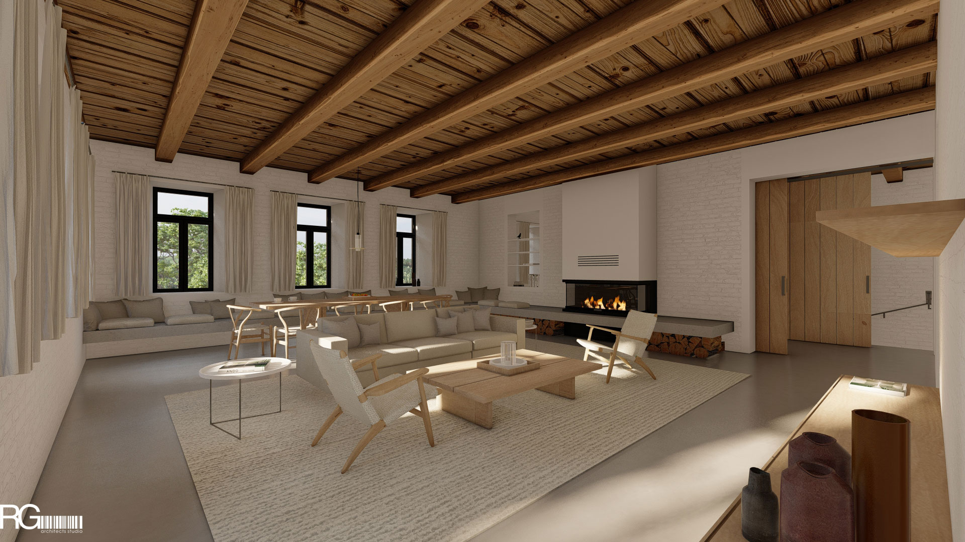 Stavební úpravy rodinného domu v Starém Hraběcí u Šluknova od RG architects studio (11)