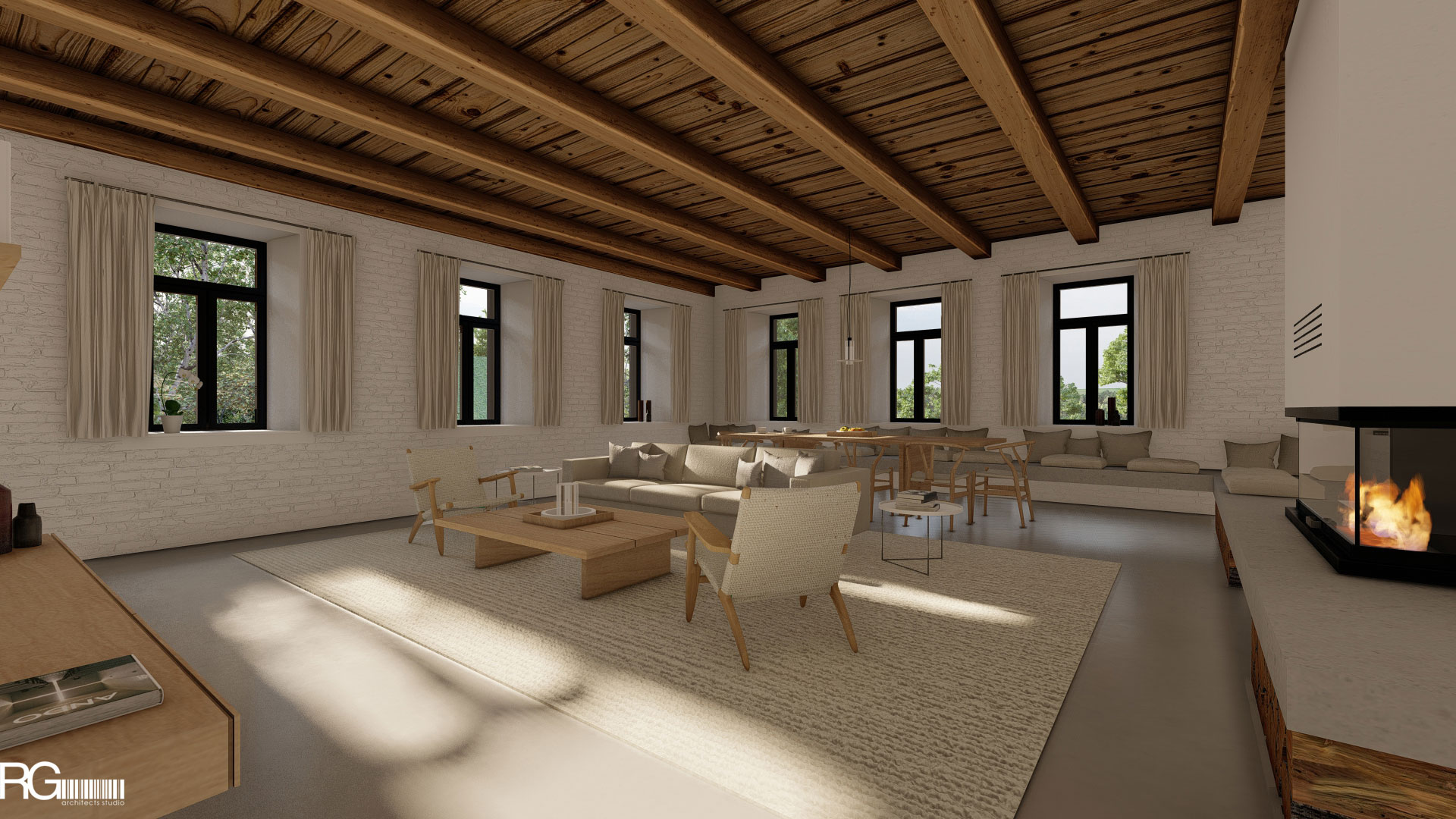 Stavební úpravy rodinného domu v Starém Hraběcí u Šluknova od RG architects studio (14)